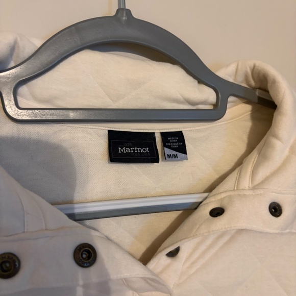 Marmot Quilted Pullover Quarter Zip Size Women's Medium - Picture 2 of 4